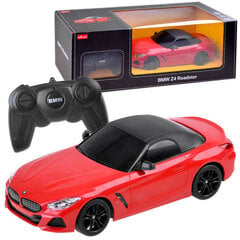 Kaugjuhtimispuldiga auto BMW Z4 1:18 Punane RC0580 hind ja info | Poiste mänguasjad | kaup24.ee