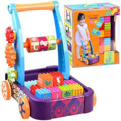 Tõukur värviliste klotsidega ZA3911 hind ja info | Imikute mänguasjad | kaup24.ee