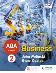 AQA A-level Business Year 2 Fourth Edition (Wolinski and Coates) цена и информация | Книги по экономике | kaup24.ee