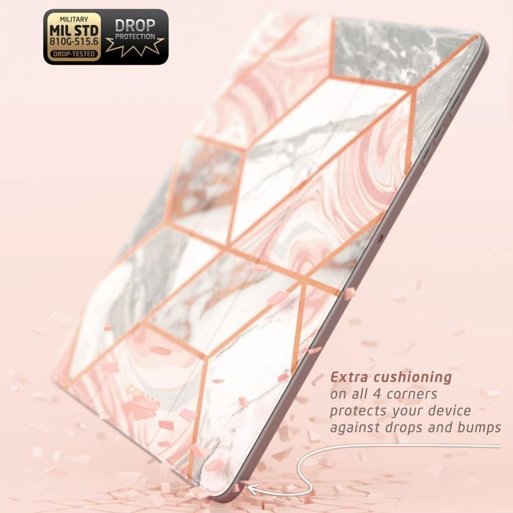 Supcase Cosmo, Galaxy Tab S7 FE 5G 12.4 T730 / T736B marble hind ja info | Tahvelarvuti kaaned ja kotid | kaup24.ee