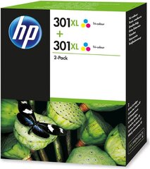 Струйный картридж Hp No.301XL (D8J46AE), трехцветный цена и информация | Картриджи для струйных принтеров | kaup24.ee