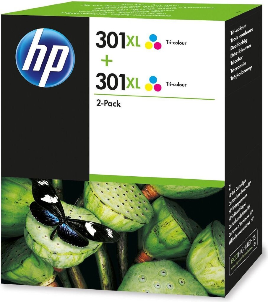 Ühilduv Tindikassett HP 301XL Kolmevärviline hind ja info | Tindiprinteri kassetid | kaup24.ee