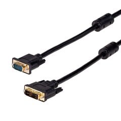 Akyga AK-AV-03, DVI/VGA, 1.8 m цена и информация | Кабели и провода | kaup24.ee