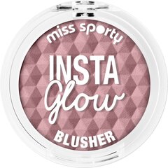 Румяна Miss Sporty Insta Glow 003 Flushed Pink, 5 г цена и информация | Бронзеры (бронзаторы), румяна | kaup24.ee