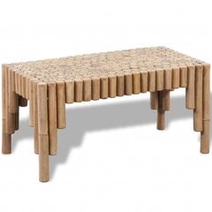 Кофейный столик из бамбука цена и информация | Журнальные столики | kaup24.ee