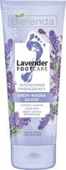 Intensiivselt pehmendav jalamask Bielenda Lavender Foot Care Cream, 100ml цена и информация | Кремы, лосьоны для тела | kaup24.ee