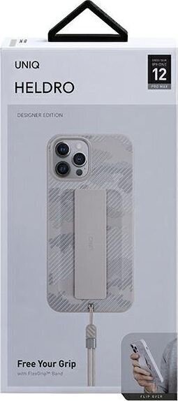 Uniq Heldro iPhone 12 Pro Max 6.7 "beige camo / ivory цена и информация | Telefoni kaaned, ümbrised | kaup24.ee