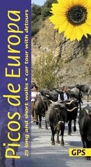 Picos de Europa Guide: 25 long and short walks with detailed maps and GPS; car tour with pull-out map hind ja info | Reisiraamatud, reisijuhid | kaup24.ee
