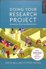 Doing Your Research Project: A Guide for First-time Researchers: A Guide for First-time Researchers 7th edition hind ja info | Ühiskonnateemalised raamatud | kaup24.ee