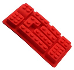 Silikoonist küpsetusvorm LEGO klotside kujuline цена и информация | Формы, посуда для выпечки | kaup24.ee