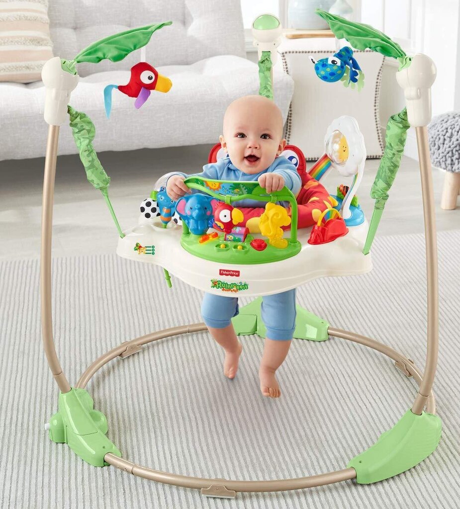 Fisher Price kiik Rainforest hind ja info | Beebi lamamistoolid | kaup24.ee