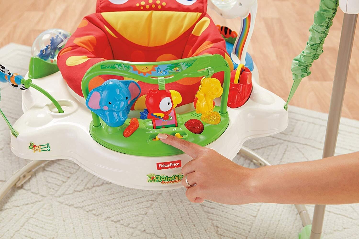 Fisher Price kiik Rainforest цена и информация | Beebi lamamistoolid | kaup24.ee