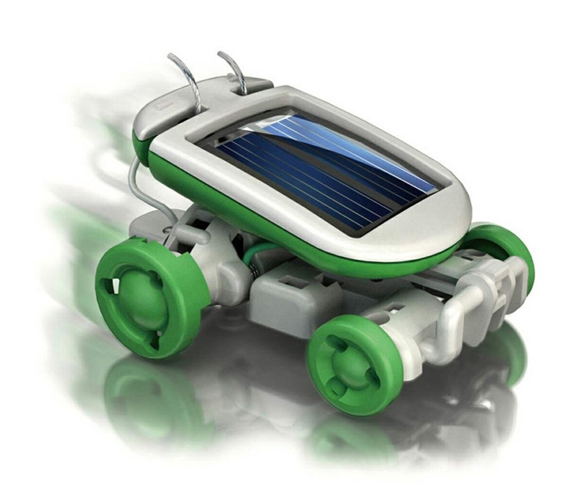 Laste auto päikesepatareiga 6in1 hind ja info | Poiste mänguasjad | kaup24.ee