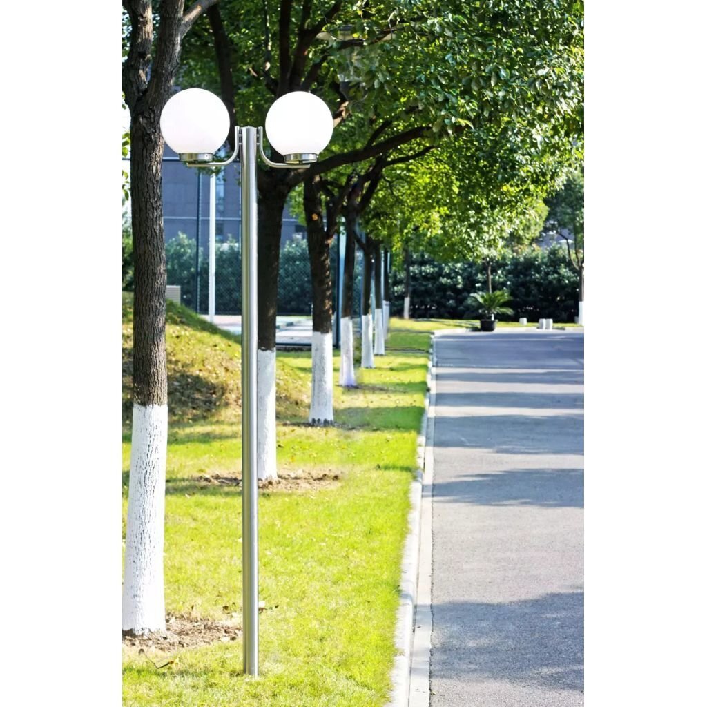 AIalambipost 2 lambiga 220 cm цена и информация | Aia- ja õuevalgustid | kaup24.ee