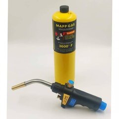 Сварочная газовая горелка JH-6ST, с газом MAPP цена и информация | Механические инструменты | kaup24.ee