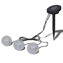 Ulpivad pallist tuled 3 LED hind ja info | Aia- ja õuevalgustid | kaup24.ee