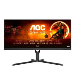 AOC 34" Ultra Wide Gaming Monitor U34G3XM/EU цена и информация | AOC Компьютерная техника | kaup24.ee