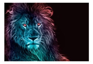 Фотообои - Abstract lion - rainbow 200x140 см цена и информация | Фотообои | kaup24.ee