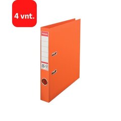 Mapp Esselte No1 Power, A4, standard, 50 mm, pakend 4 tk, oranž sp цена и информация | Канцелярские товары | kaup24.ee