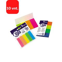 Kleepuvad markerid 4 x 20 x 50 mm, paber, 160 lehte, 4 värvi, pakis 10 tk hind ja info | Kirjatarbed | kaup24.ee