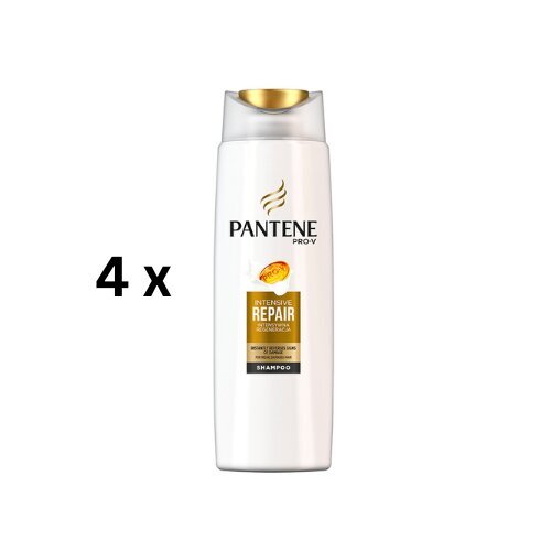 Taastav ja kaitsev šampoon Pantene Repair & Protect, 250 ml, pakis 4 tk цена и информация | Šampoonid | kaup24.ee