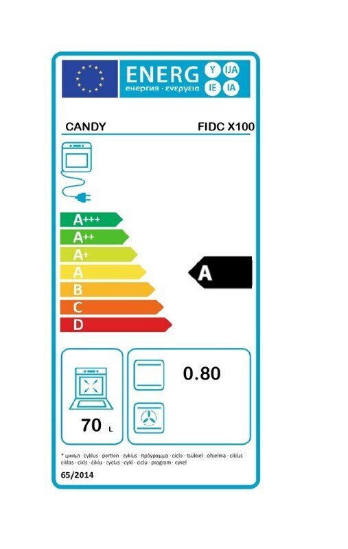 Candy FIDCX100 hind ja info | Ahjud | kaup24.ee