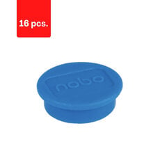 Magnetid Nobo, 20 mm, 8 tk, sinine sp., pakis 2 tk hind ja info | Kirjatarbed | kaup24.ee