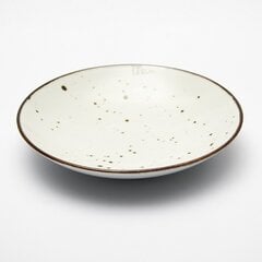 Тарелка COTTAGE White, глубокая, фарфоровая, 650 мл, диаметр - 22 см, высота - 4.5 см цена и информация | Посуда, тарелки, обеденные сервизы | kaup24.ee