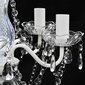 Läbipaistev kristallidega lühter 5 pirnile цена и информация | Rippvalgustid | kaup24.ee
