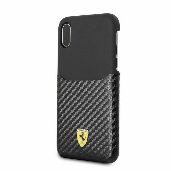 Ferrari FESPAHCPXBK iPhone X Black цена и информация | Telefoni kaaned, ümbrised | kaup24.ee