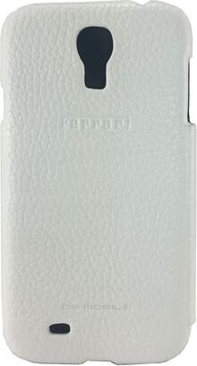 Ferrari FEFFFLBKS4FW i9505 Samsung Galaxy S4 White цена и информация | Telefoni kaaned, ümbrised | kaup24.ee