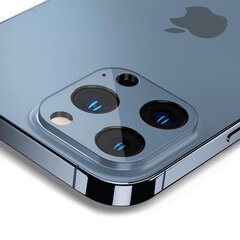 Spigen Optik Lens Protector, iPhone 13 Pro/13 Pro Max Sierra Blue цена и информация | Защитные пленки для телефонов | kaup24.ee