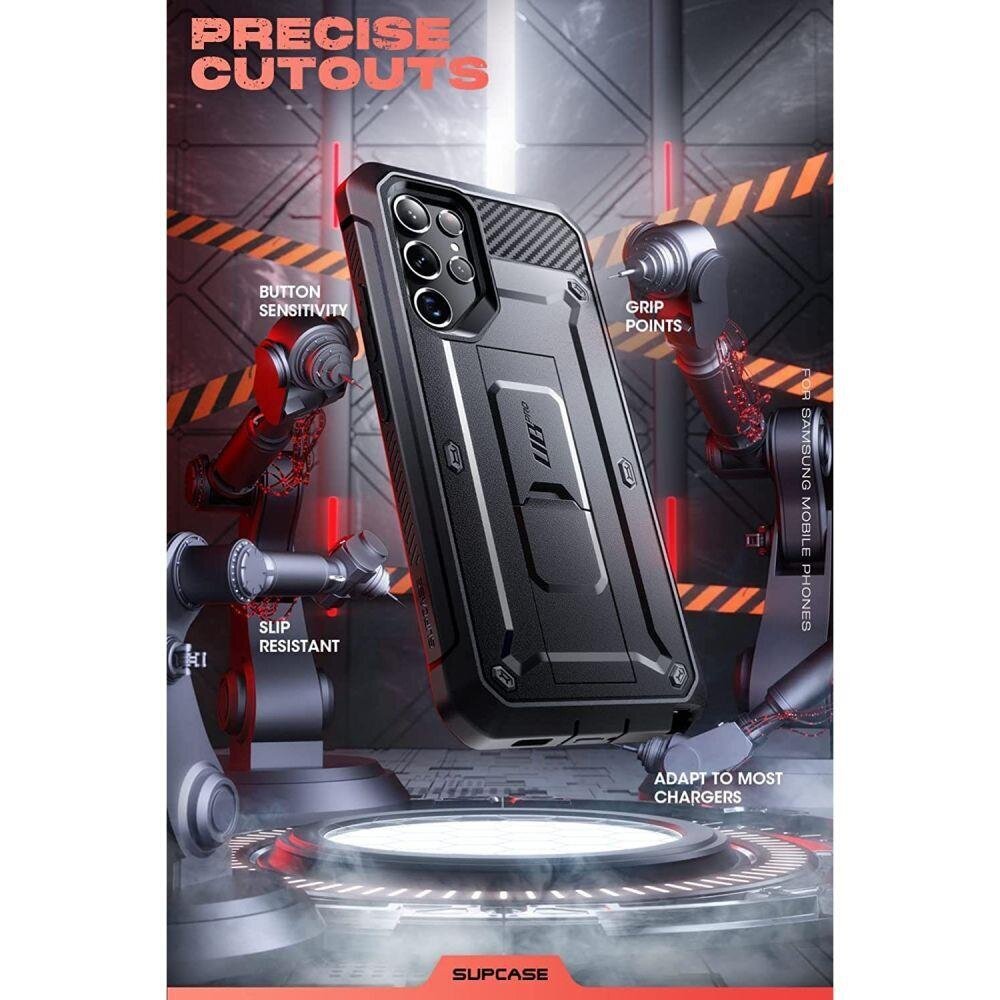 Supcase Unicorn Beetle Pro Galaxy S22 Ultra Black hind ja info | Telefoni kaaned, ümbrised | kaup24.ee