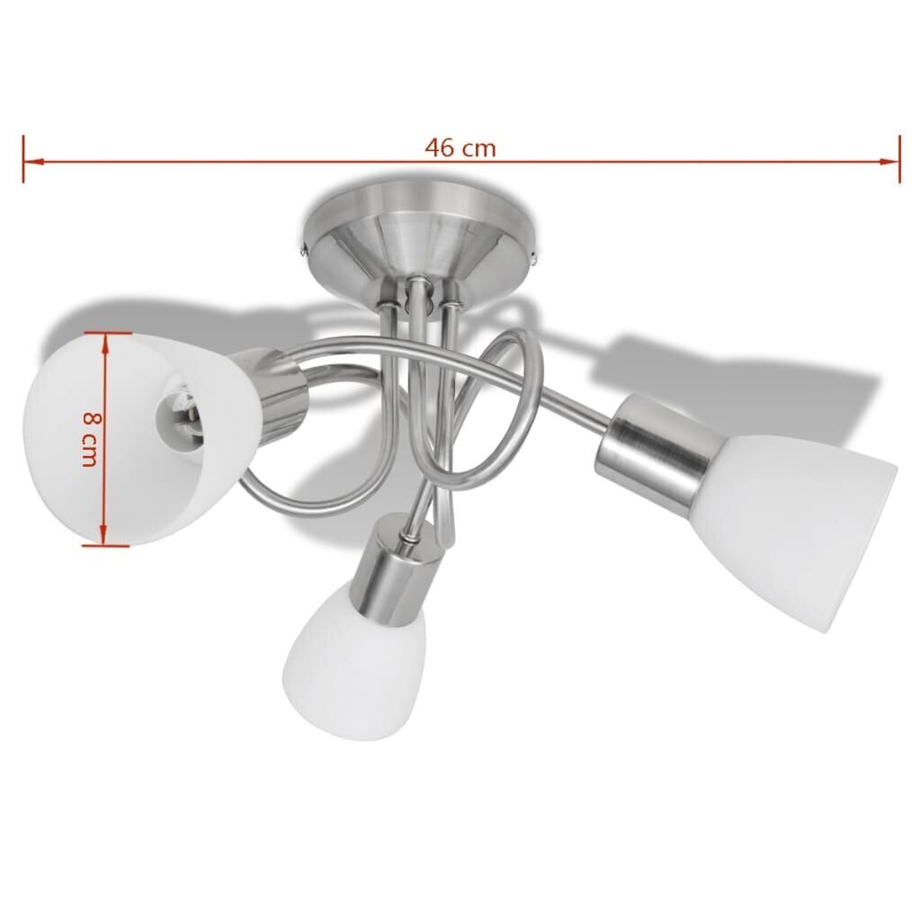 Laelamp klaasist kuplitega 3 tk. E14 lambipirn hind ja info | Laelambid | kaup24.ee