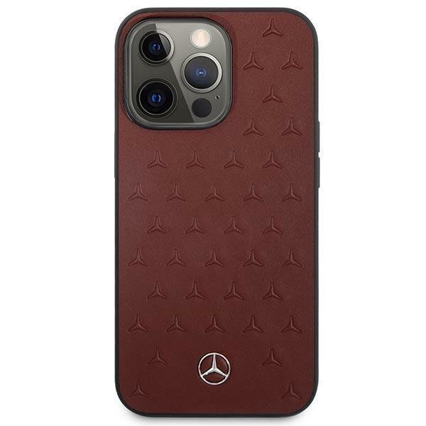 Mercedes MEHCP13LPSQRE iPhone 13 Pro / 13 6.1 "red Leather Stars цена и информация | Telefoni kaaned, ümbrised | kaup24.ee