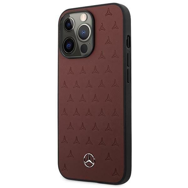 Mercedes MEHCP13LPSQRE iPhone 13 Pro / 13 6.1 "red Leather Stars цена и информация | Telefoni kaaned, ümbrised | kaup24.ee