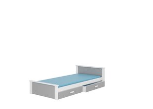Кровать ADRK Мебель Aldex, серая цена и информация | Детские кровати | kaup24.ee
