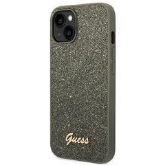 Guess GUHCP14SHGGSHN iPhone 14 6.1 "green / green hard Glitter Script цена и информация | Чехлы для телефонов | kaup24.ee