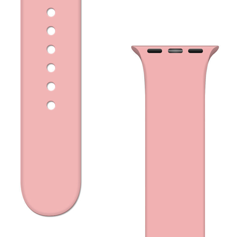 Asendusrihm Apple Watchile 8/7/6/5/4/3/2 / SE (45/44 / 42mm) Pink цена и информация | Nutikellade ja nutivõrude tarvikud | kaup24.ee