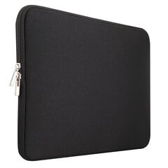 Универсальный чехол для ноутбука 14", черный цена и информация | Компьютерные сумки | kaup24.ee