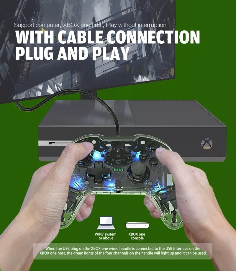 Xbox One HS-300C Crystal hind ja info | Mängupuldid | kaup24.ee