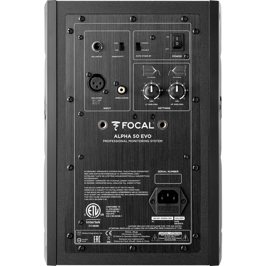 Monitori kõlar Focal ALPHA EVO 50 hind ja info | Kõlarid | kaup24.ee