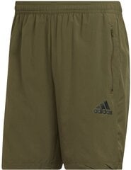 Мужские спортивные шорты Adidas M Wv Short HC6856 HC6856/2XL, зеленые цена и информация | Мужские шорты | kaup24.ee