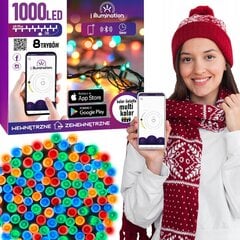 Jõuluvalgustus Smart 1000 LED Outdoor Garland, mitmevärviline цена и информация | гирлянда, 10 вел 4 см | kaup24.ee