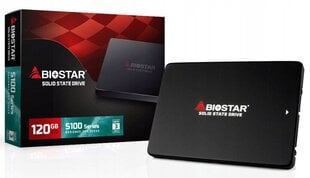 SSD kõvaketas Biostar S100 120GB цена и информация | Жёсткие диски (SSD, HDD) | kaup24.ee