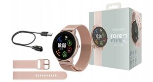 Nutikas käekell Forever 2 Slim kahe käevõruga, tolmu- ja veekindel, roosa цена и информация | Смарт-часы (smartwatch) | kaup24.ee