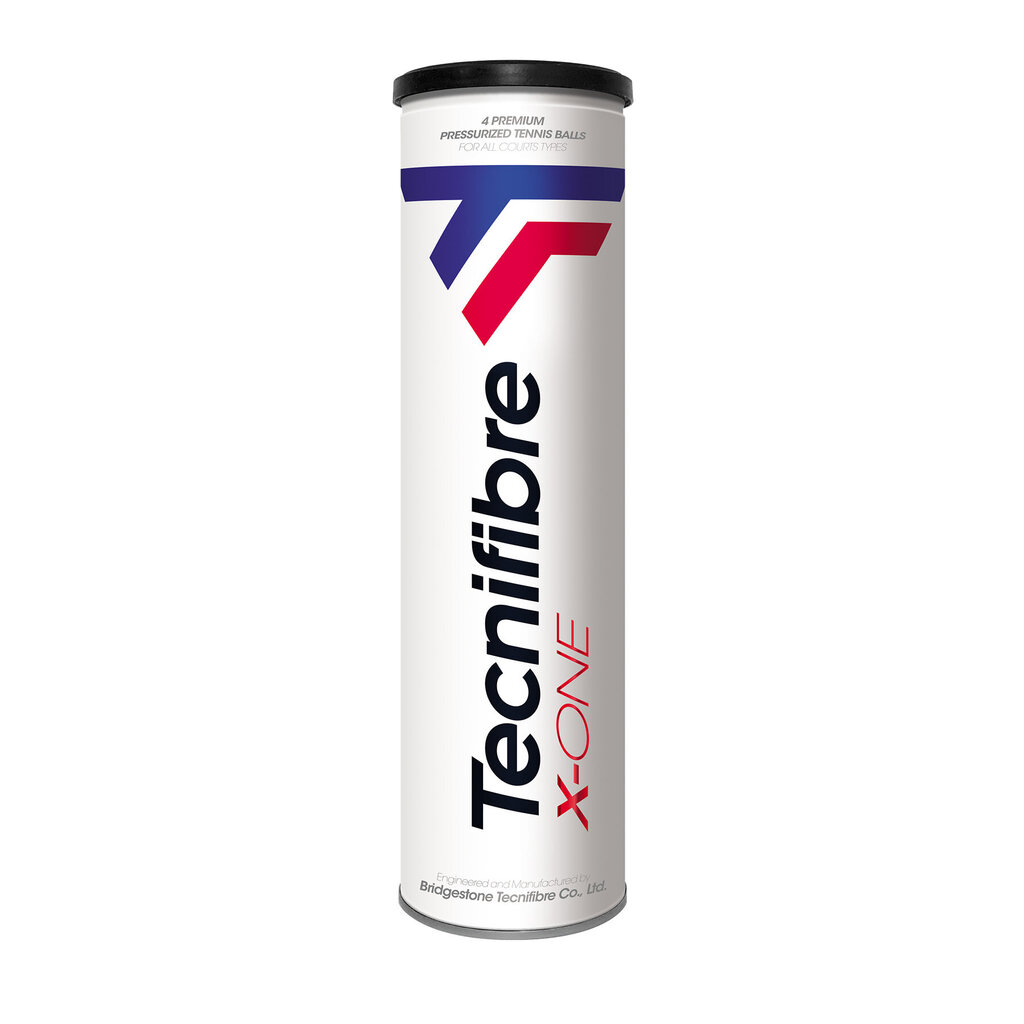 Tennisepallid Tecnifibre X-ONE, 4 palli цена и информация | Välitennise tooted | kaup24.ee