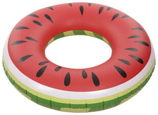 Надувной круг для плавания Tresspass UUACMITR0027, 108 см, зеленый/красный цена и информация | Надувные и пляжные товары | kaup24.ee