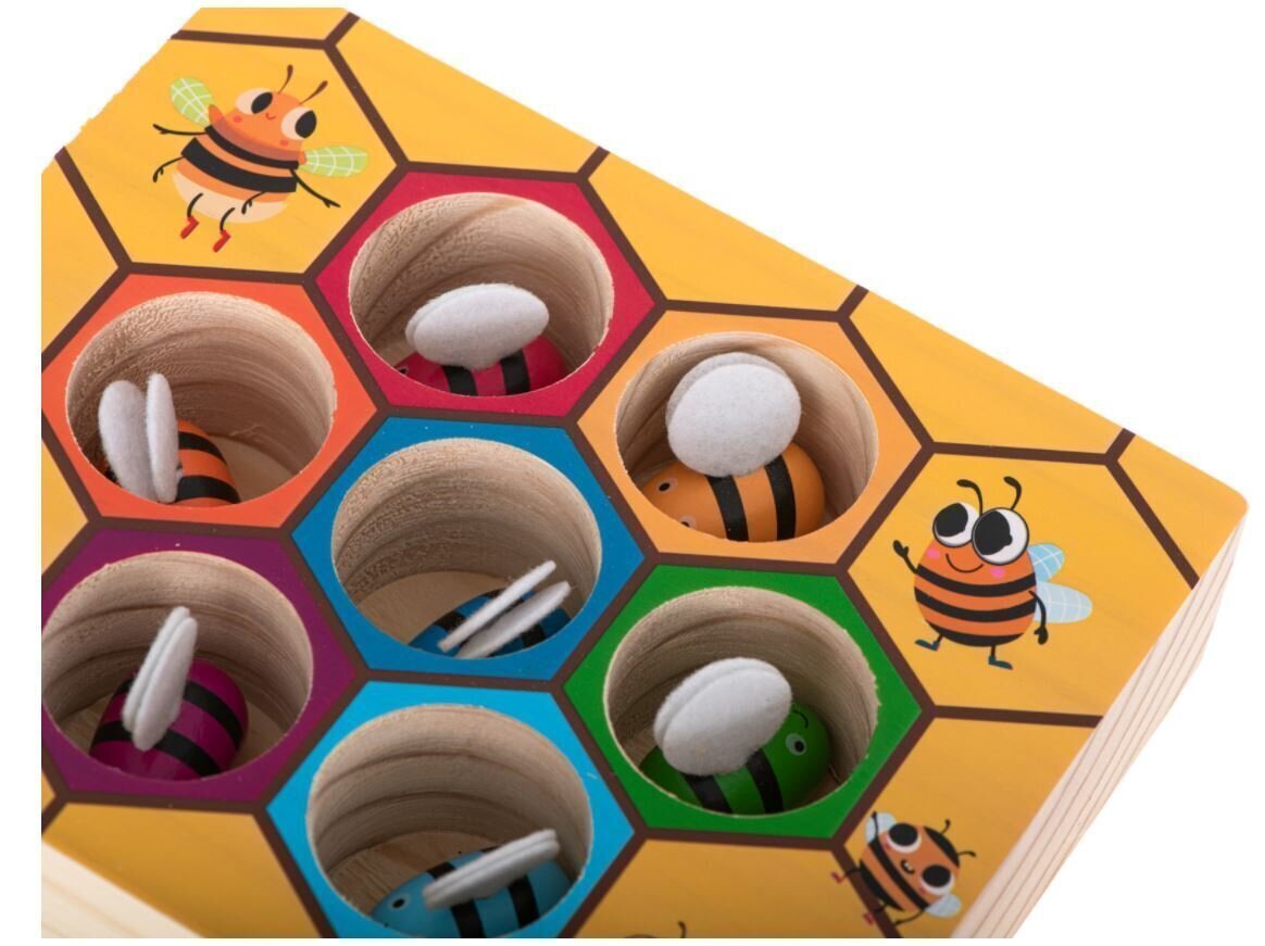 Montessori bee honeycomb educational game hind ja info | Arendavad mänguasjad | kaup24.ee