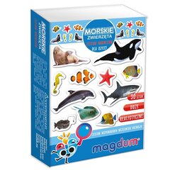 Набор магнитных морских животных МВ 6032-18 цена и информация | Развивающие игрушки | kaup24.ee